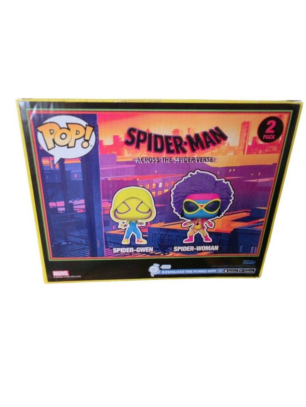Funko Pop! Spider-Gwen & Spider-Woman 2-Pack Target Exclusive NIB Spider-Verse - Picture 6 of 8